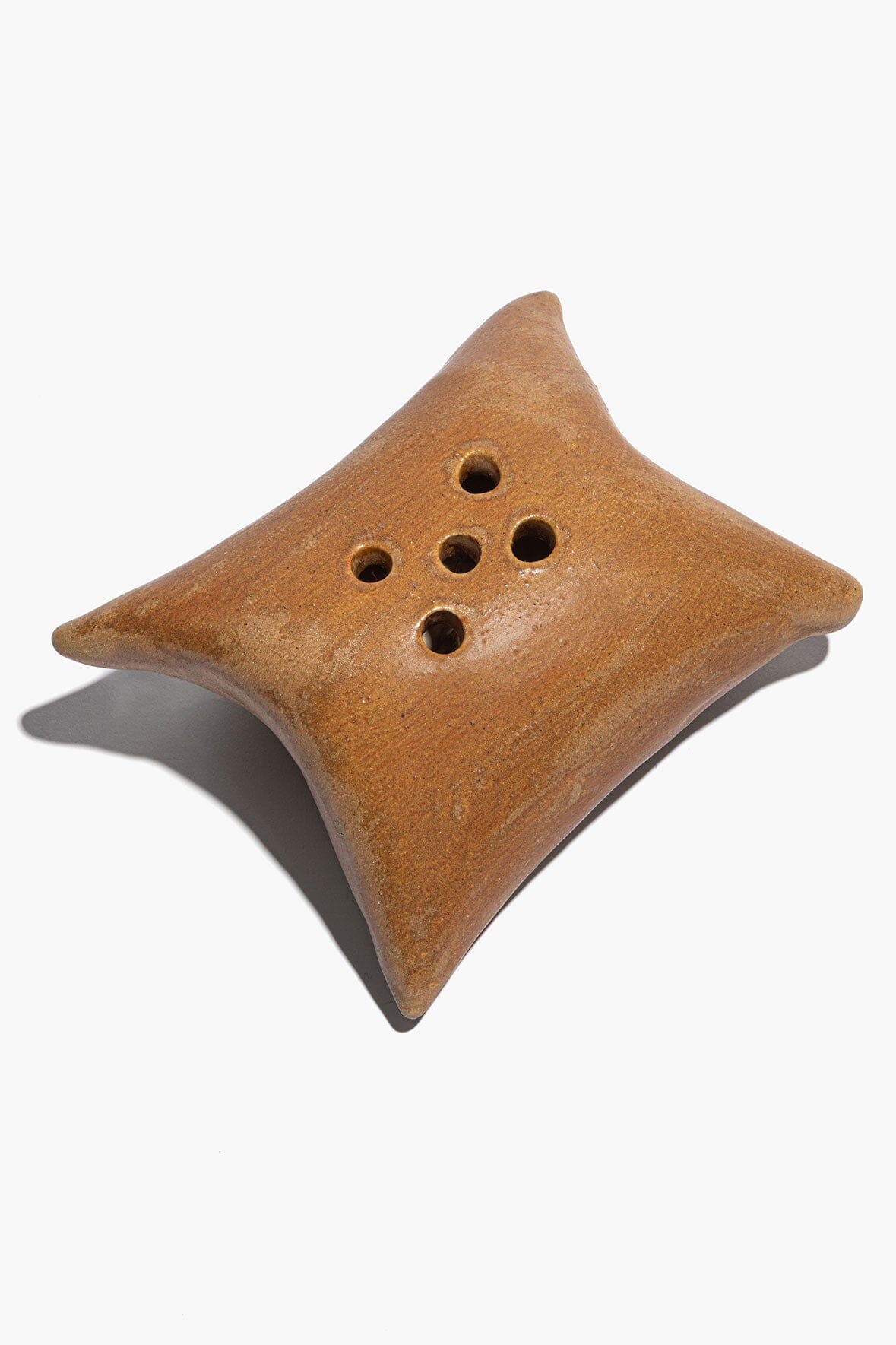 STAUD Home Ceramic Ikebana Mustard Glaze