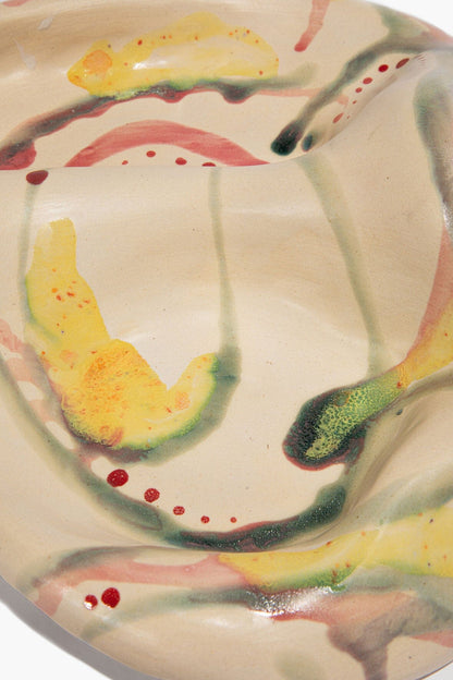 STAUD Home Wavy Catch All Multi Glaze