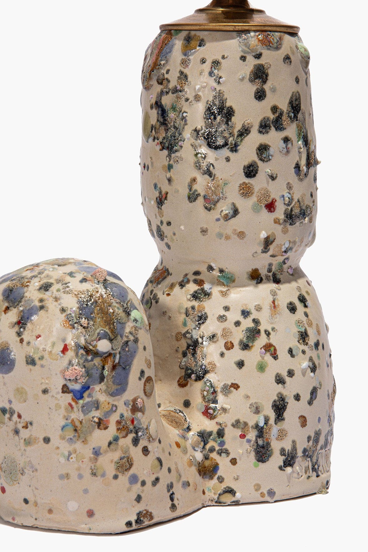 STAUD Home Ceramic Table Lamp Speckle Glaze