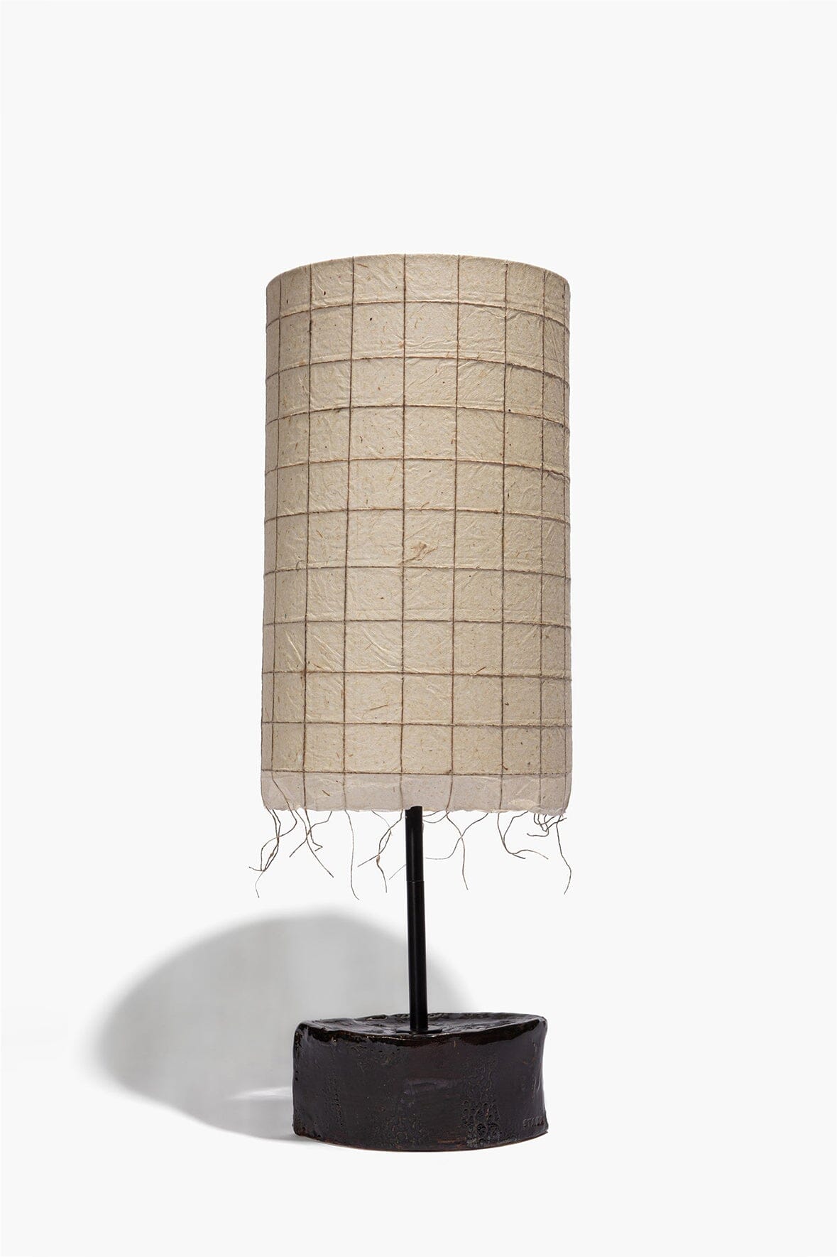 STAUD Home Ceramic Table Lamp Black Glaze