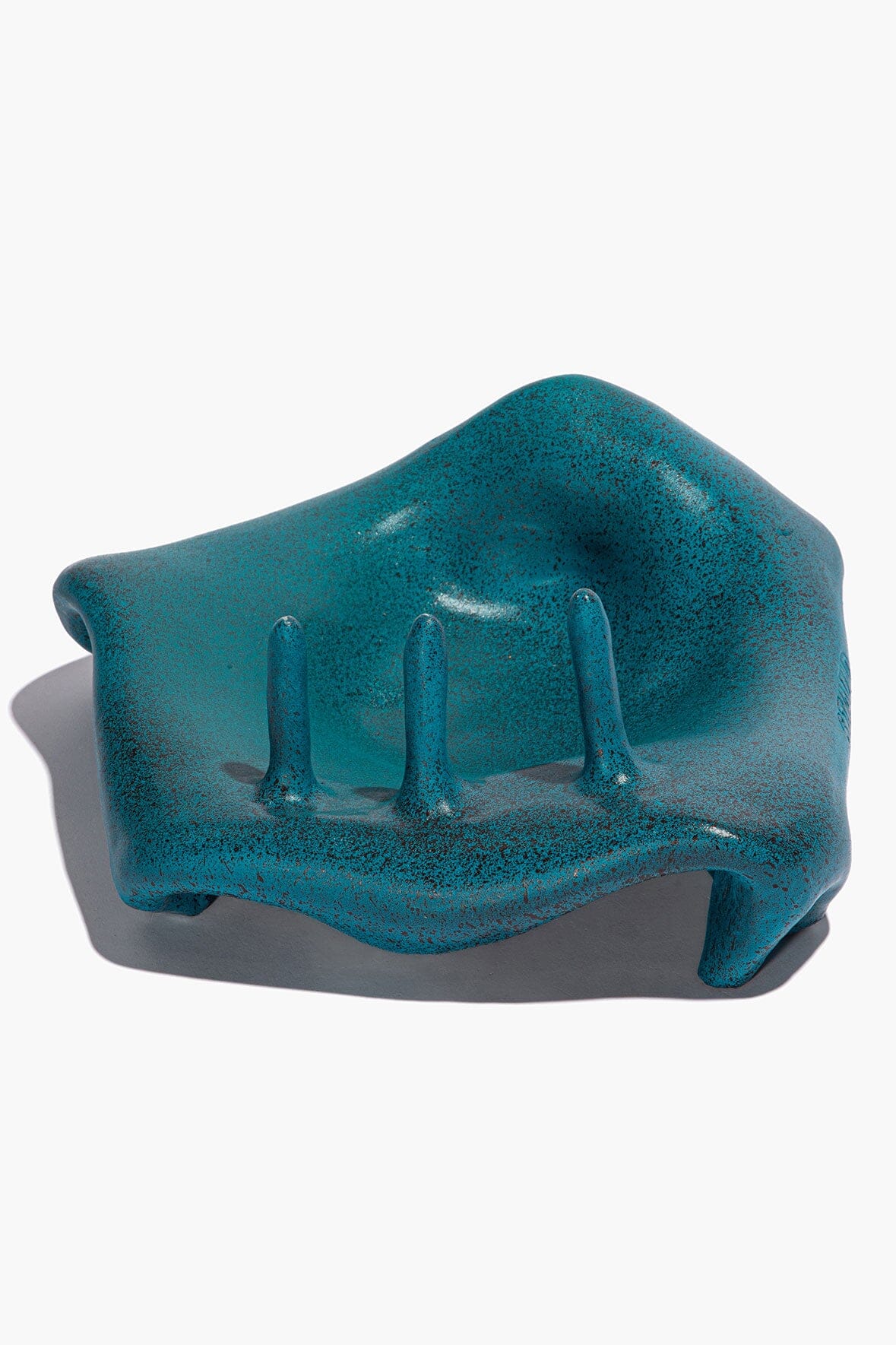 STAUD Home Bubble Jewelry Holder Blue Glaze