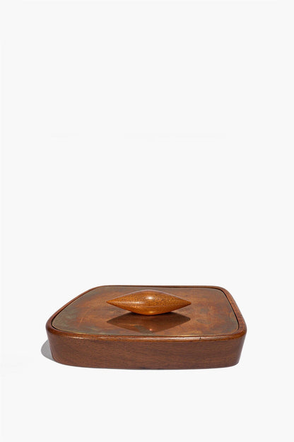 STAUD Home Vintage Trinket Box Brown