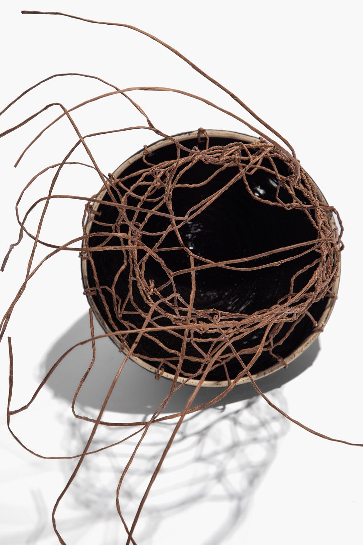 STAUD Home Organic Woven Cone Ceramic Twine