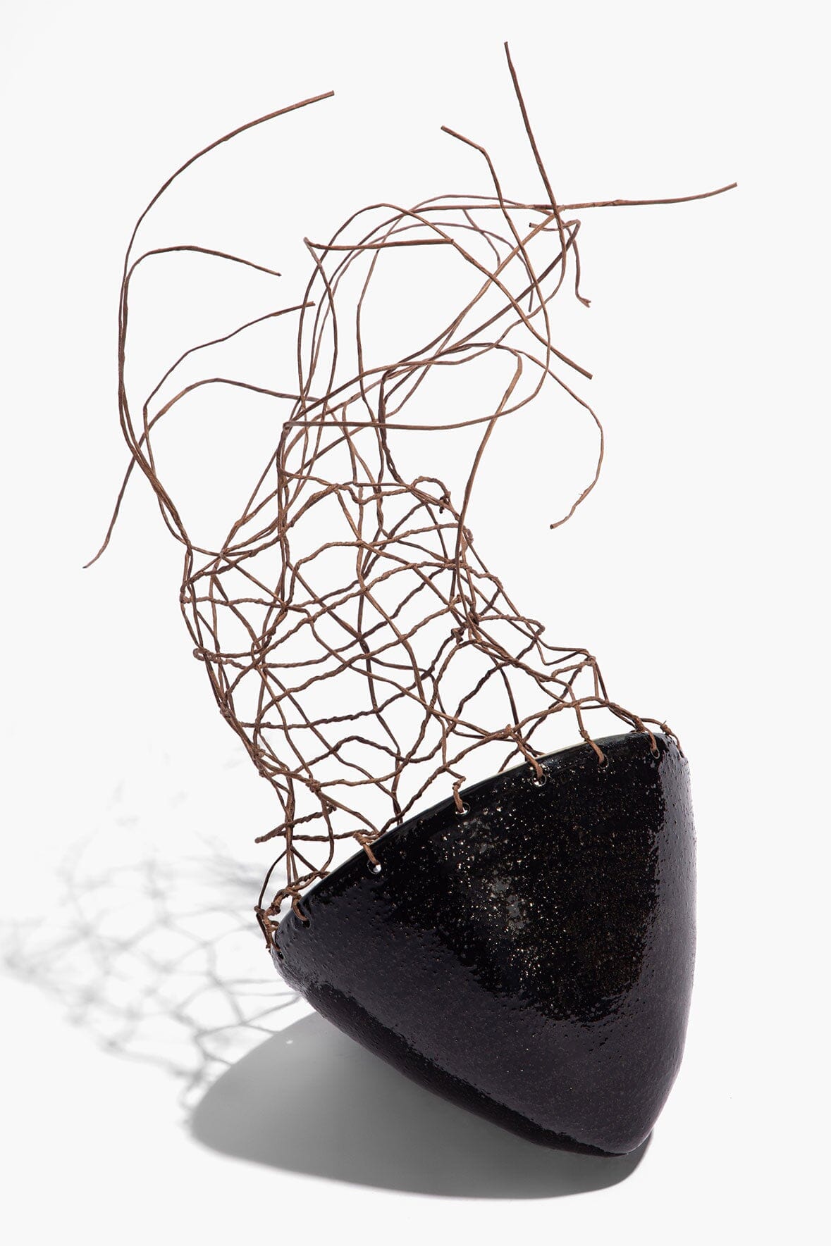 STAUD Home Organic Woven Cone Ceramic Twine