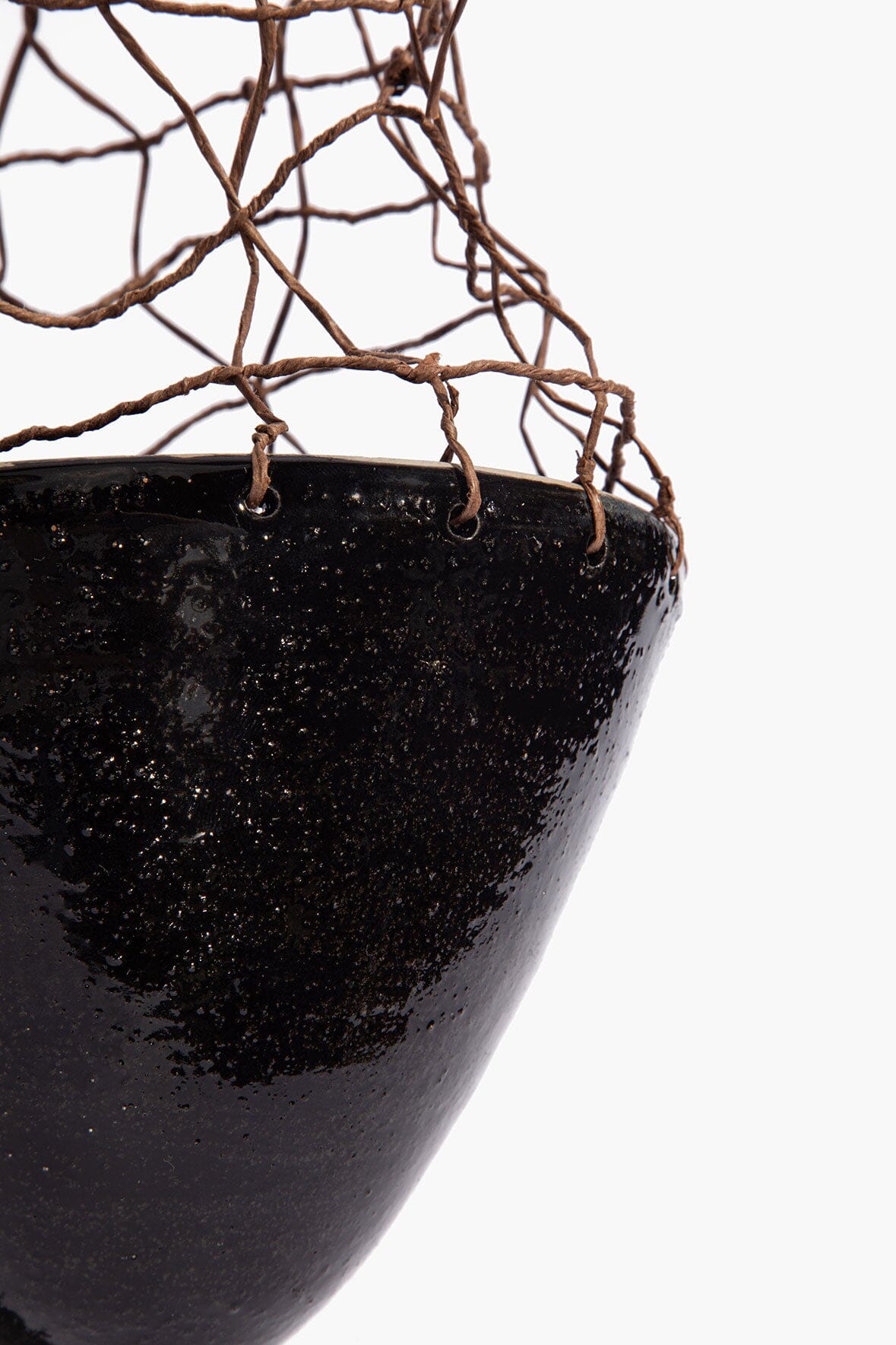 STAUD Home Organic Woven Cone Ceramic Twine
