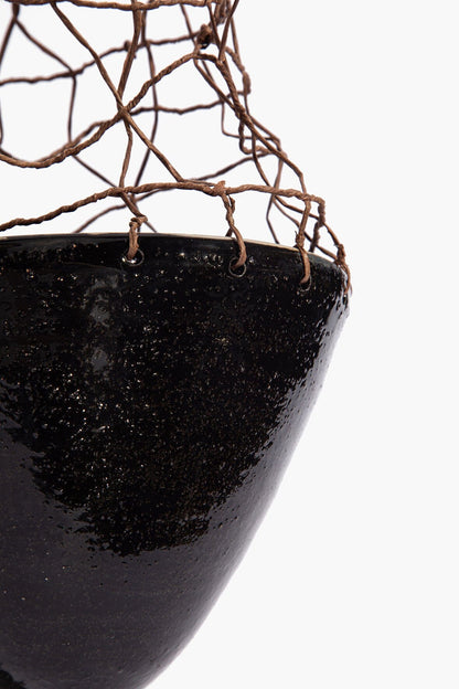 STAUD Home Organic Woven Cone Ceramic Twine