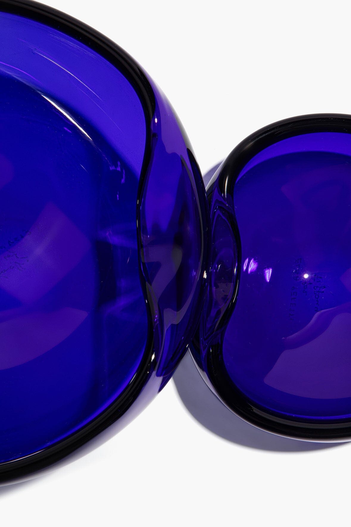 STAUD Home Vintage Glass Bowls Blue