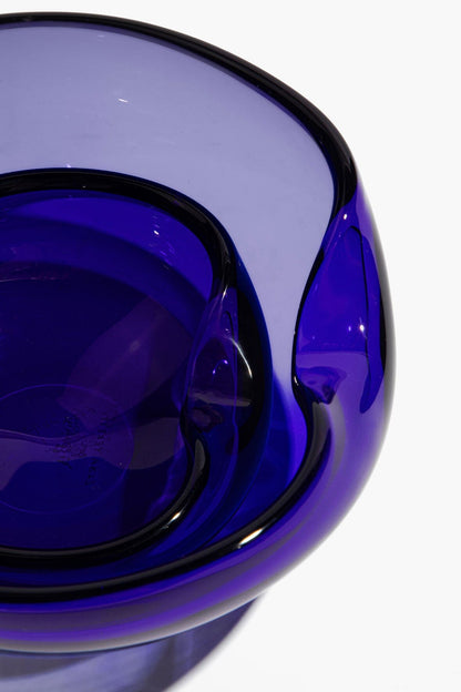 STAUD Home Vintage Glass Bowls Blue