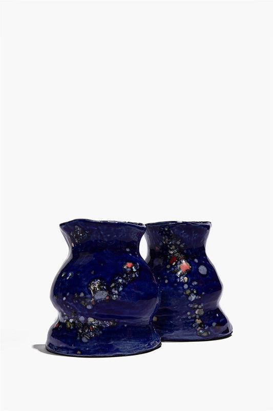 STAUD Home Ceramic Vase Bookends Polka Dot