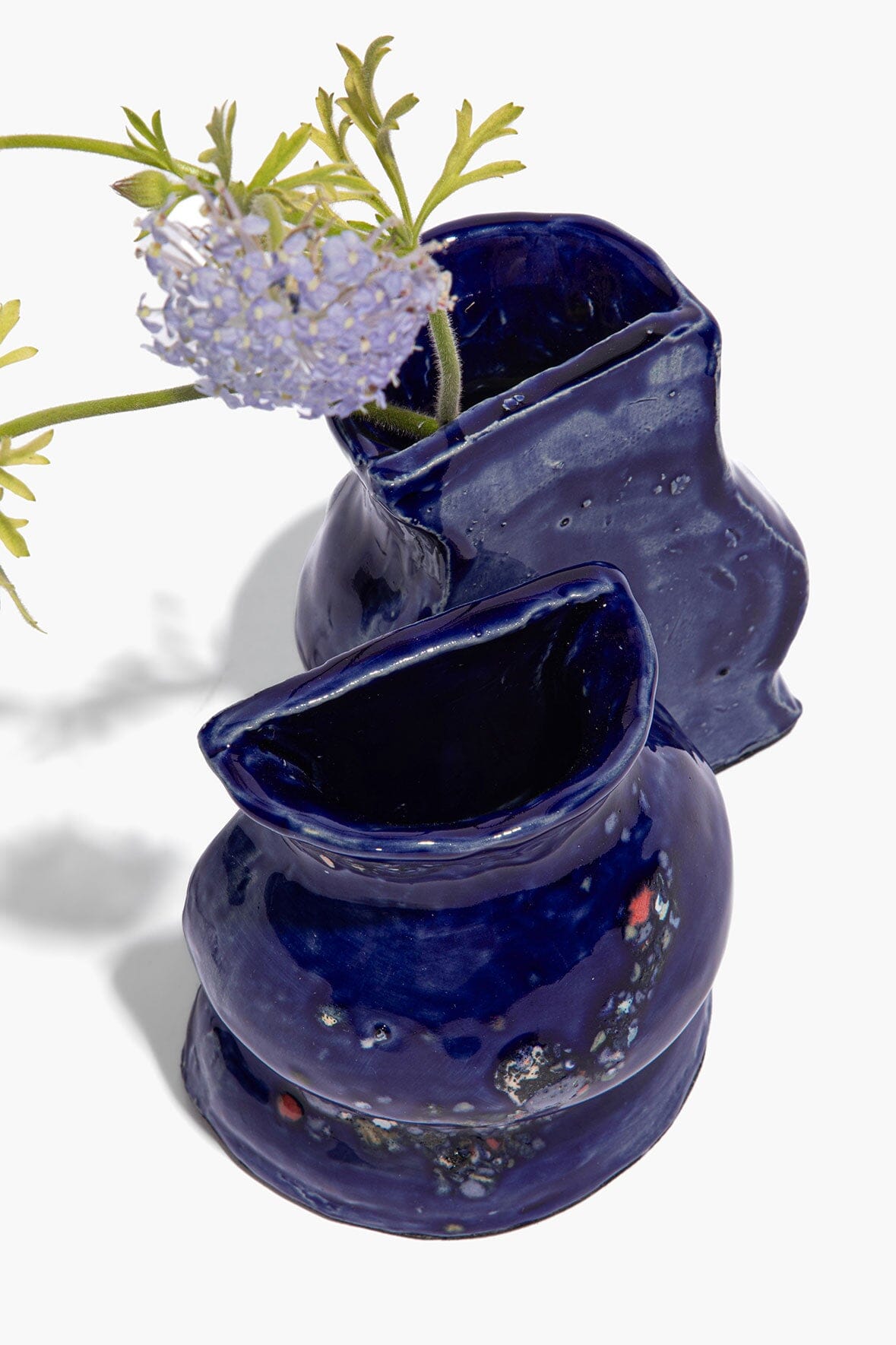 STAUD Home Ceramic Vase Bookends Polka Dot