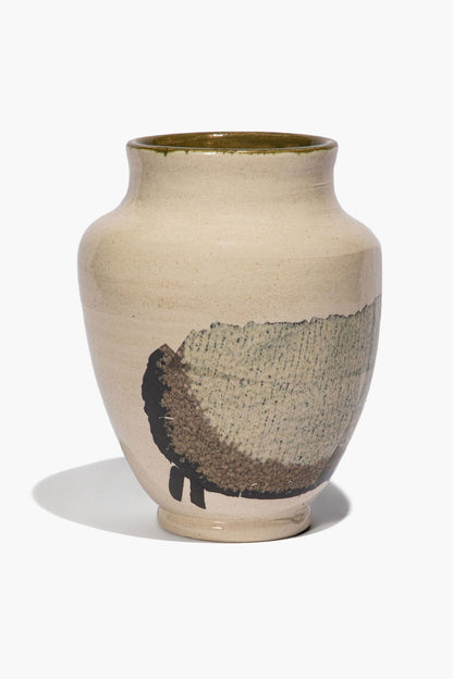 STAUD Home Ceramic Sheep Vase Round