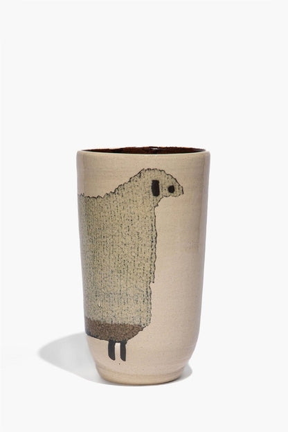 STAUD Home Ceramic Sheep Vase Tall
