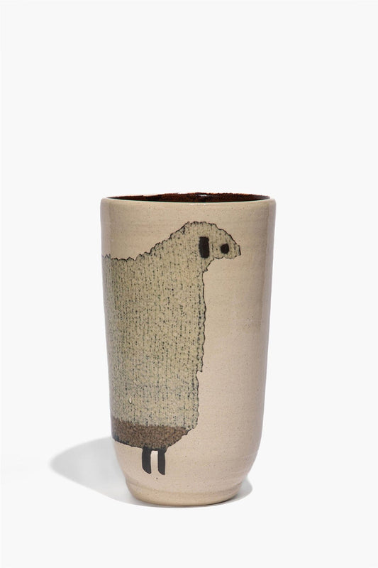 STAUD Home Ceramic Sheep Vase Tall