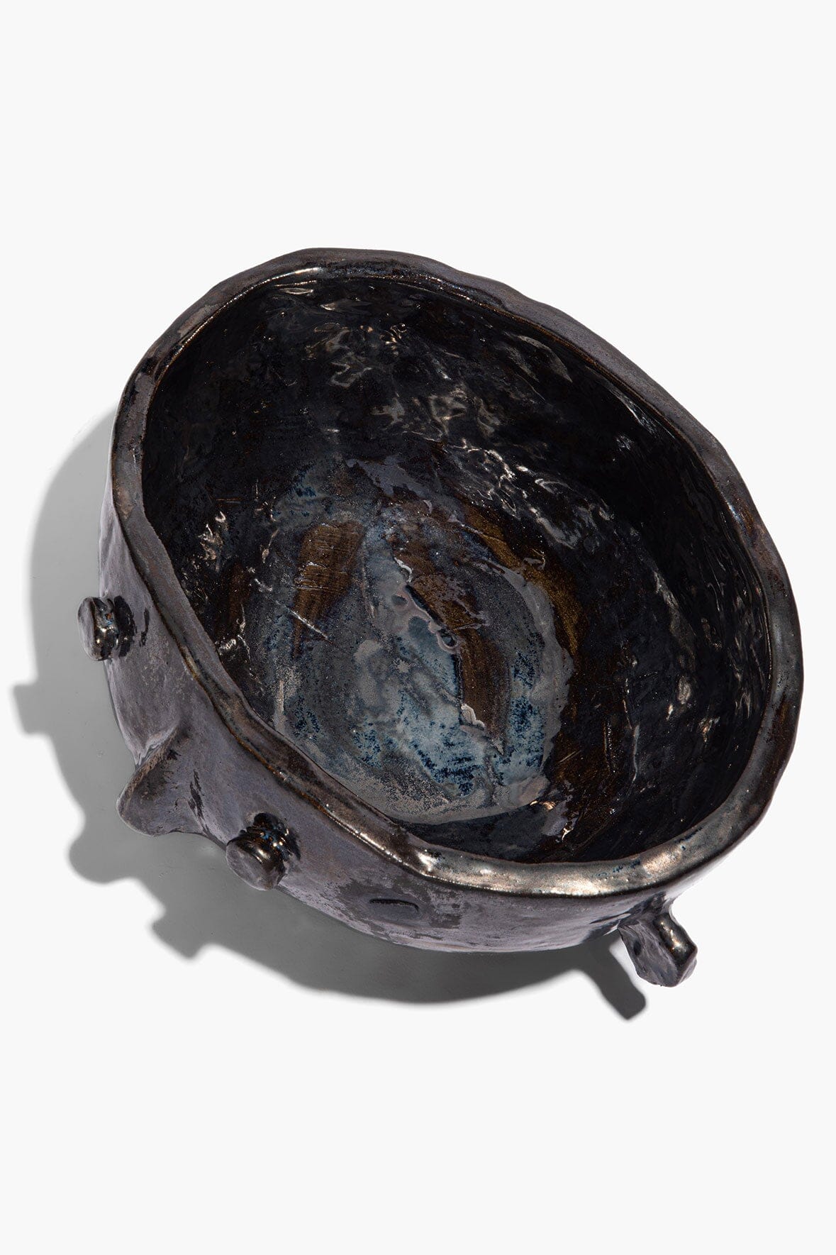 STAUD Home Large Henry Bowl Paladium Glaze