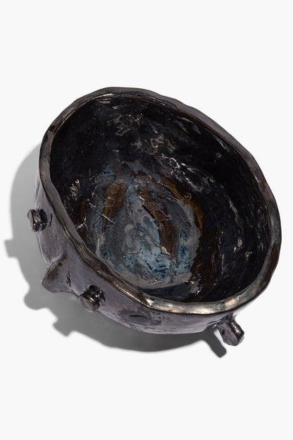 STAUD Home Large Henry Bowl Paladium Glaze
