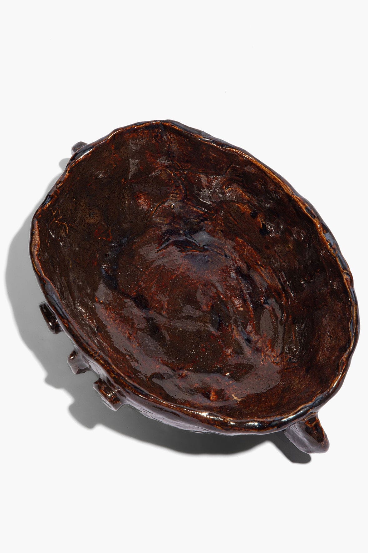 STAUD Home Medium Henry Bowl Bronze Glaze