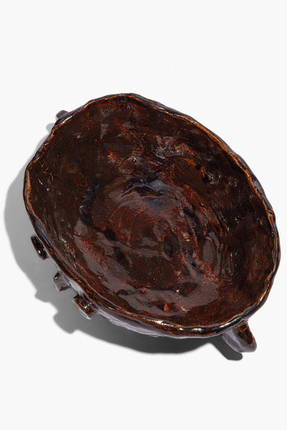 STAUD Home Medium Henry Bowl Bronze Glaze