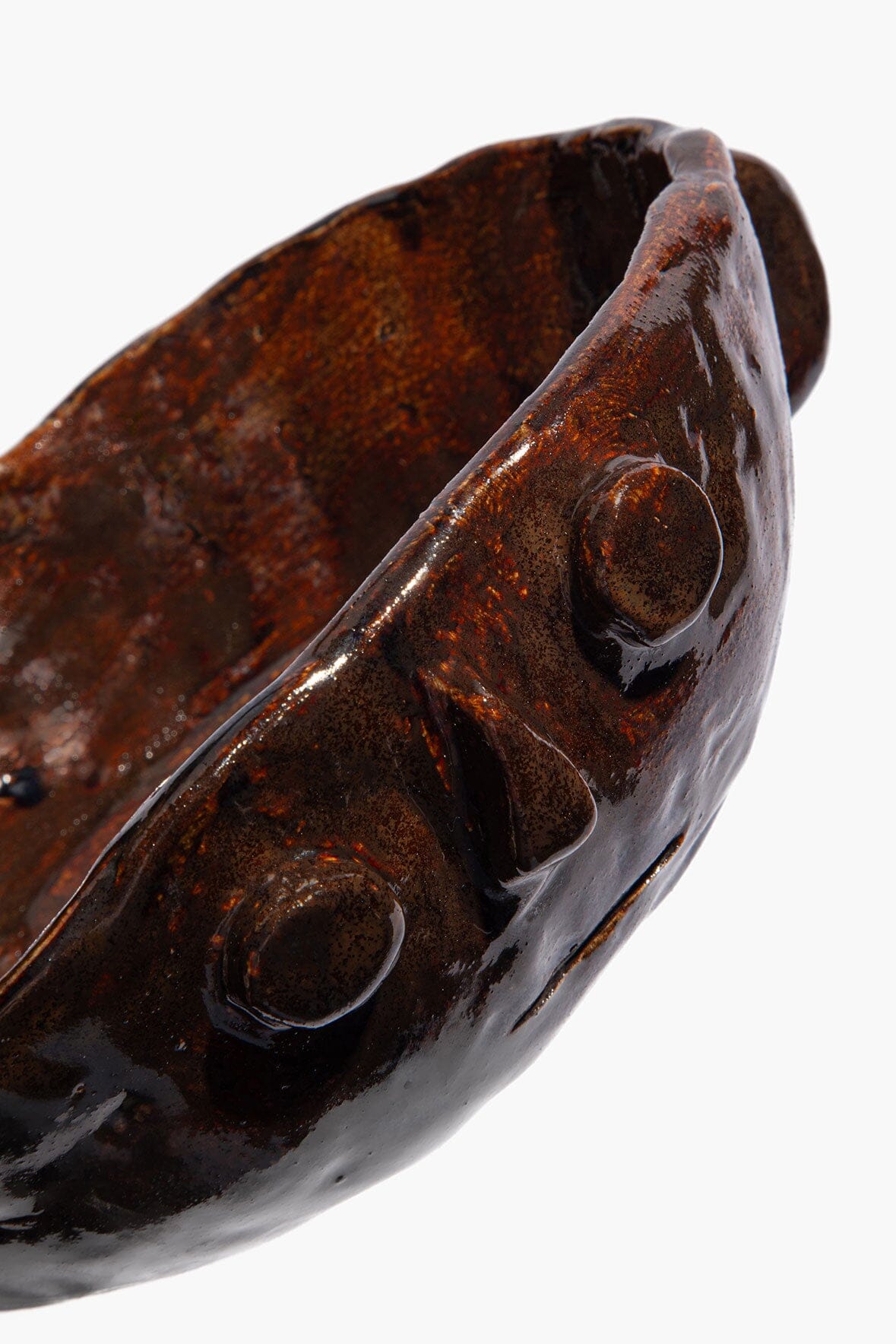 STAUD Home Medium Henry Bowl Bronze Glaze