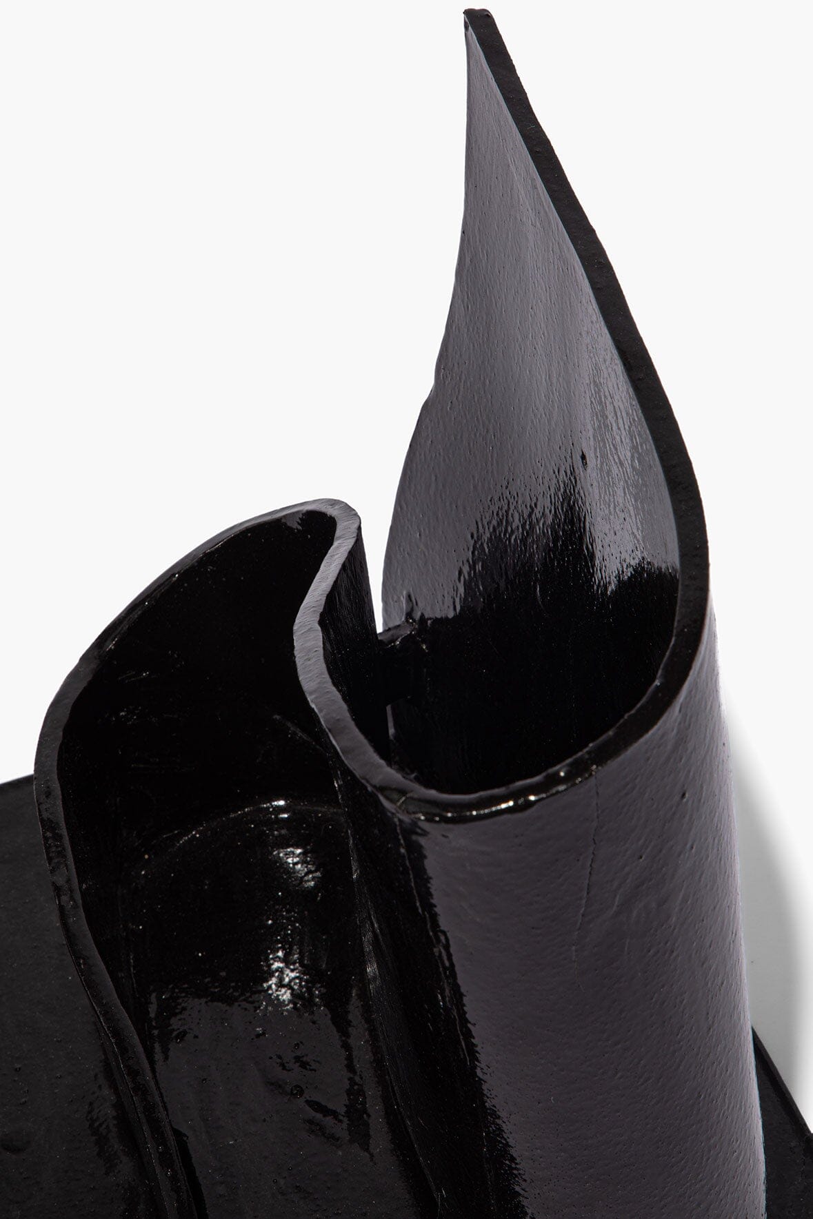 STAUD Home Wavy Stationary Holder Black Glaze
