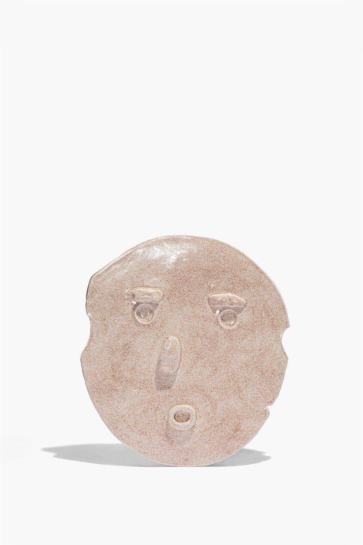 STAUD Home Eva Ceramic Faces White And Matcha Brown Glaze