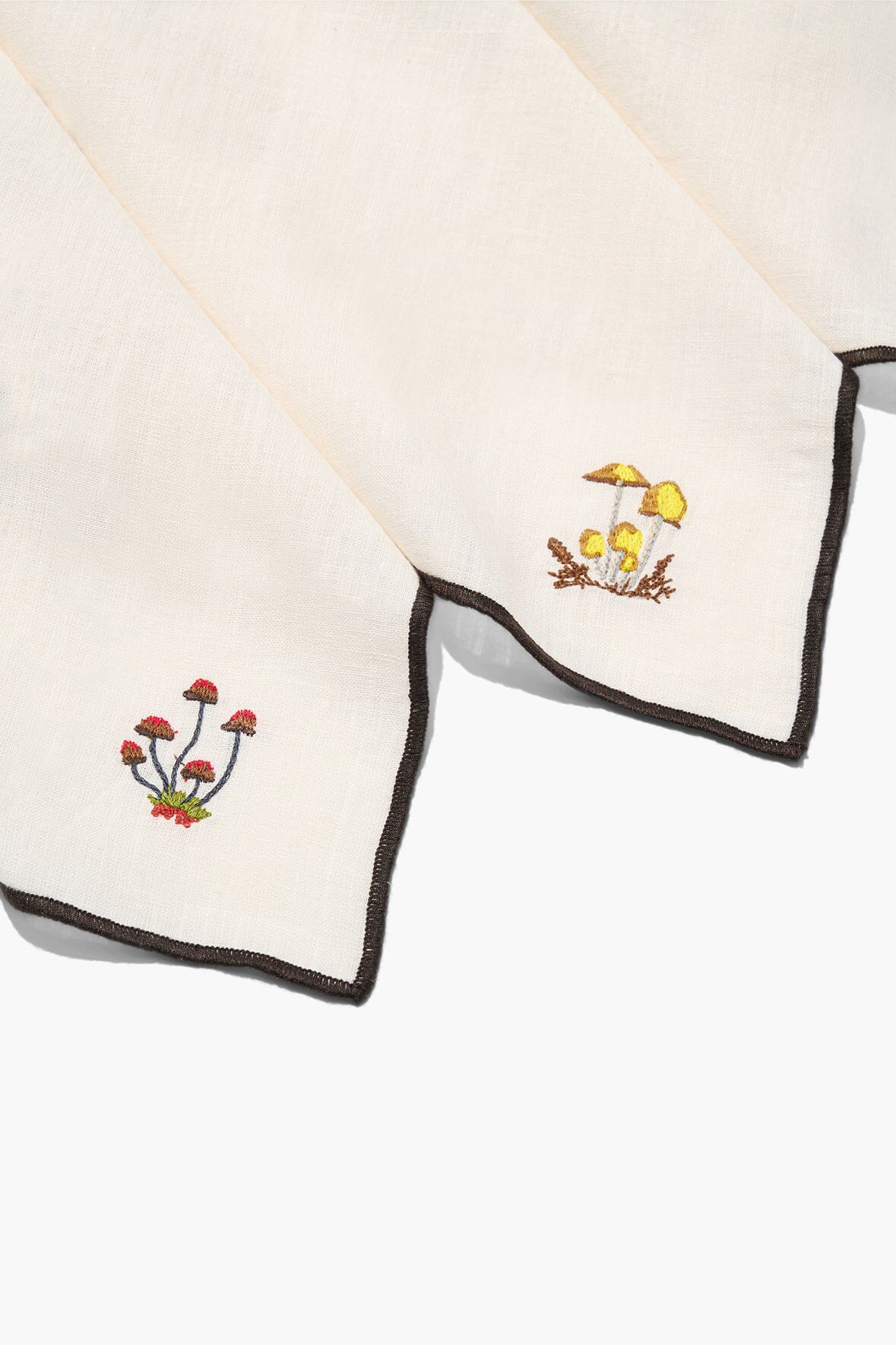 STAUD Home Gala Embroidered Napkins Natural