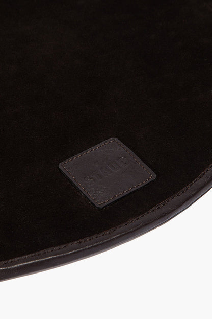 STAUD Home Gentry Leather Placemat Espresso