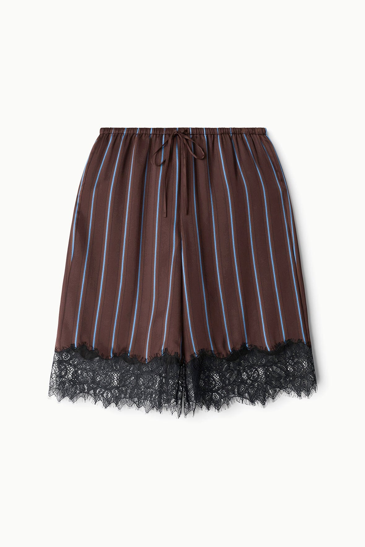 STAUD Sale Verano Silk Short Redondo Stripe