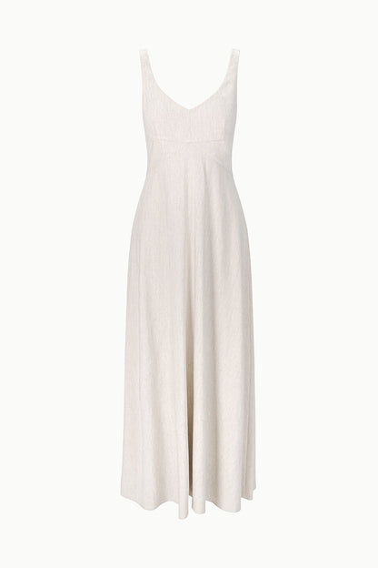 STAUD Sale|Dresses Madison Linen Dress Natural