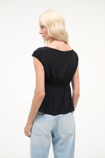 STAUD Sale Pomona Top Black