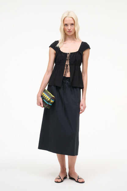 STAUD Sale Pomona Top Black