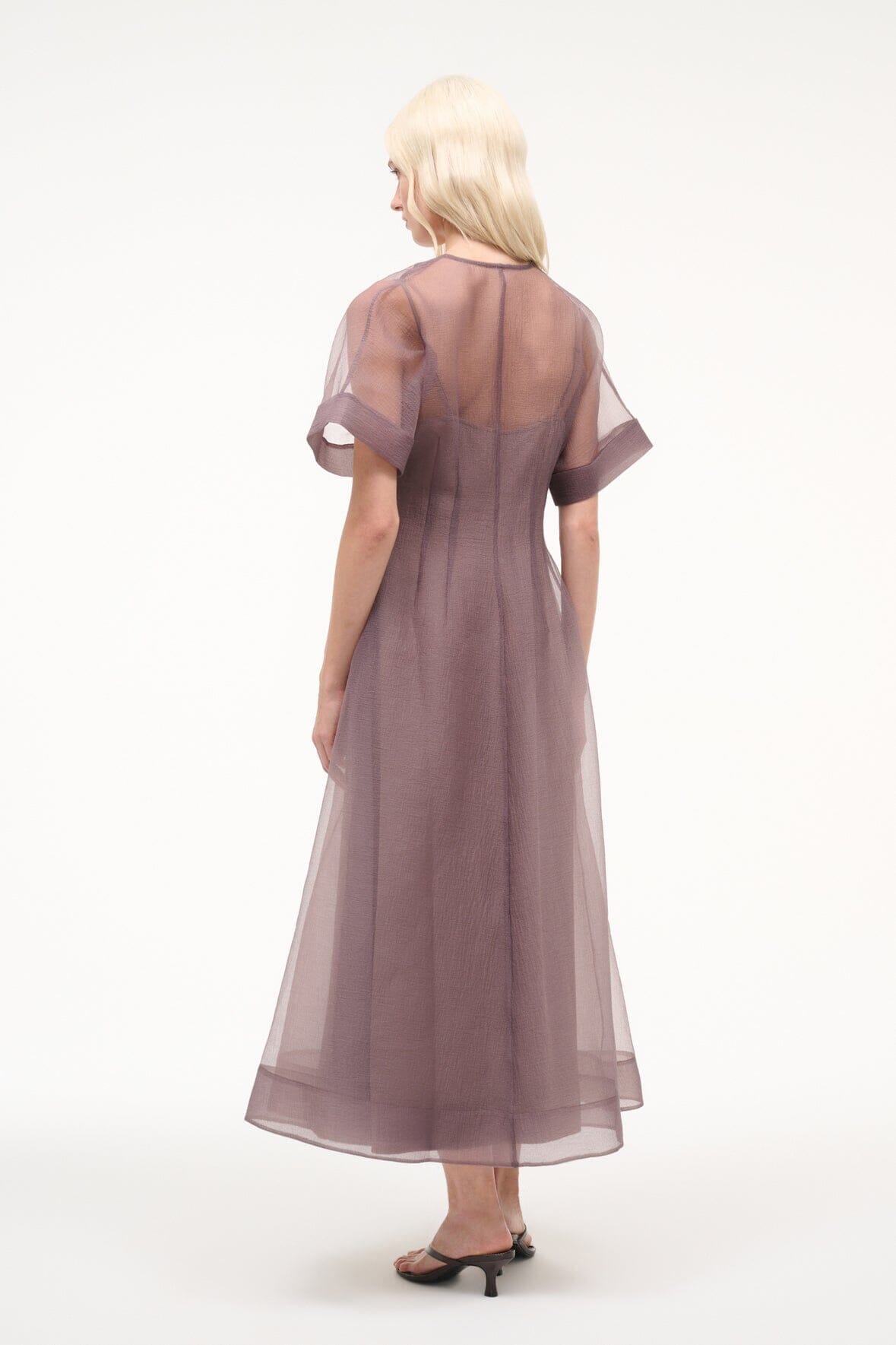 STAUD Sale Elle Dress Mink