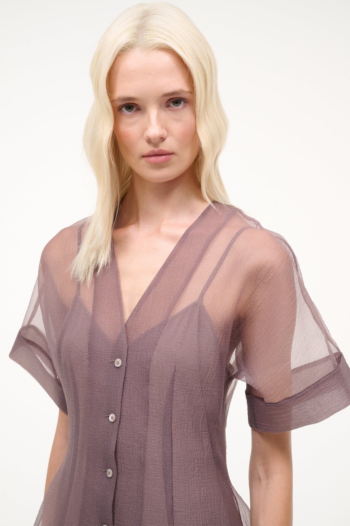 STAUD Sale Elle Dress Mink