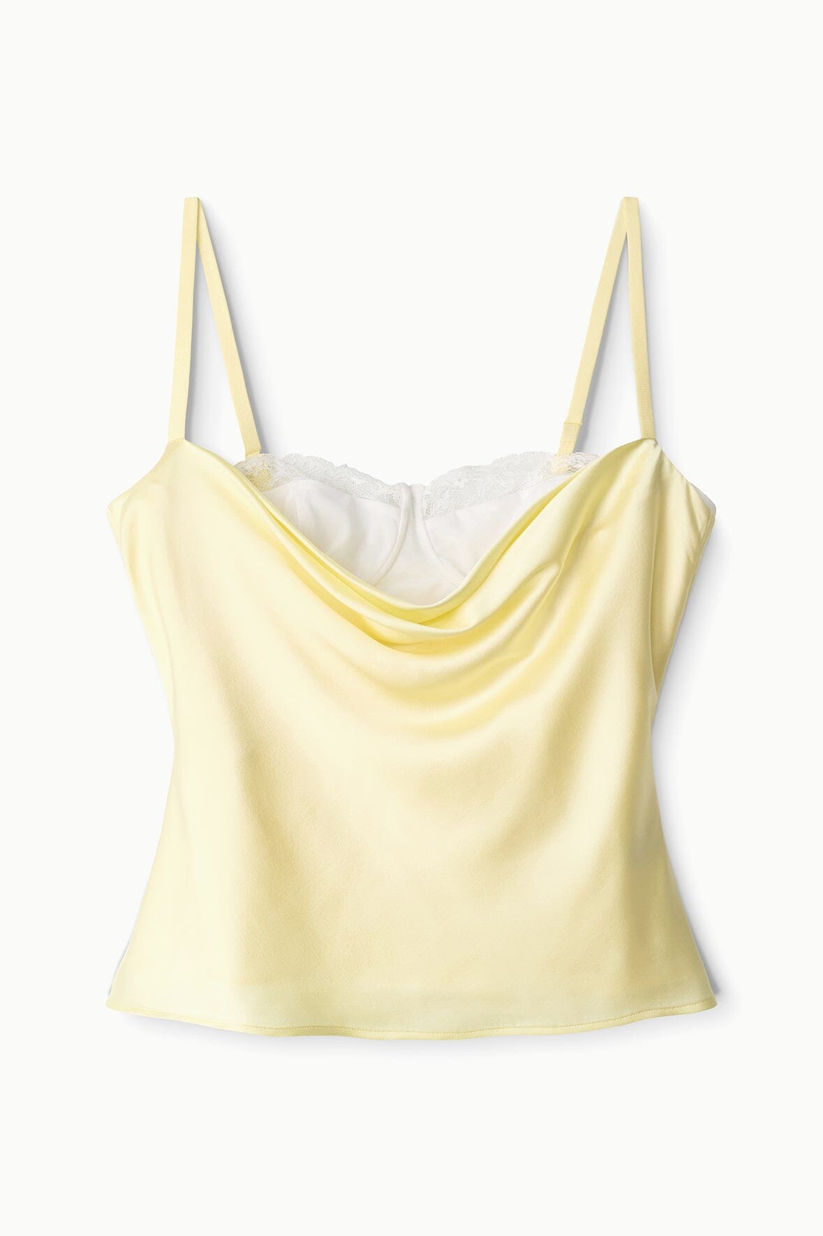 STAUD Sale Evangeline Silk Top Key Lime