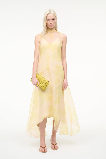STAUD Sale Auden Dress Lemon Grove
