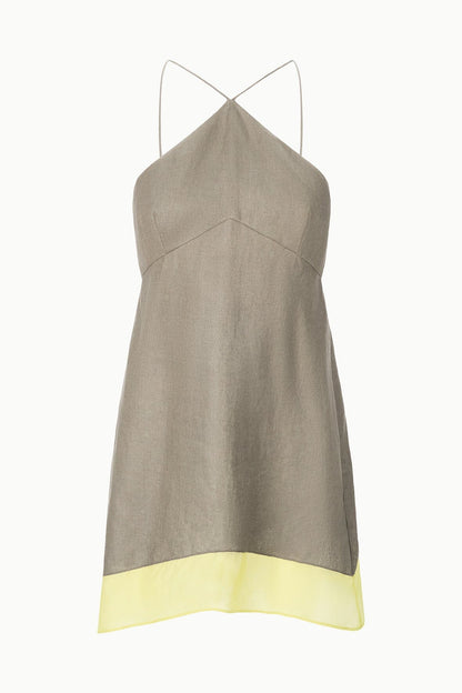 STAUD Sale|Dresses Oro Linen Dress Palo Verde