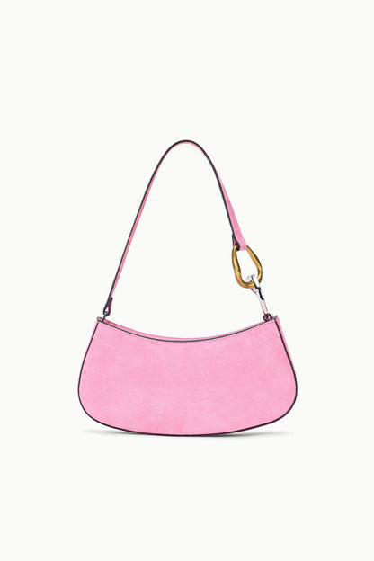 STAUD Sale Ollie Bag Orchid Pink Suede Mini Shoulder Bag - Staud