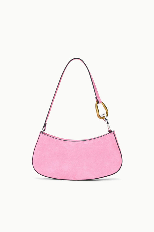 STAUD Sale Ollie Bag Orchid Pink Suede Mini Shoulder Bag - Staud