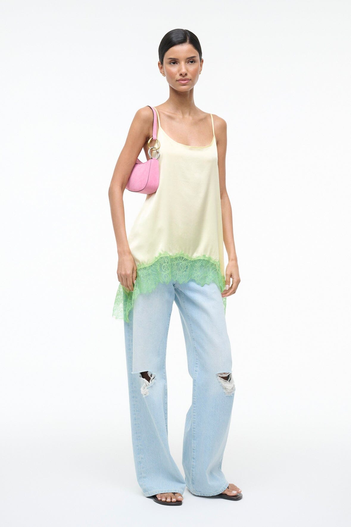 STAUD Sale Ollie Bag Orchid Pink Suede Mini Shoulder Bag - Staud