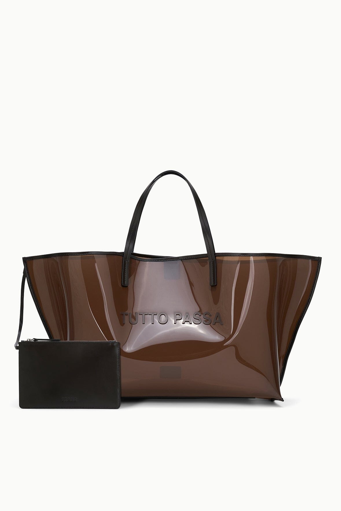 STAUD Sale Christos Large Tote Espresso Tutto Passa
