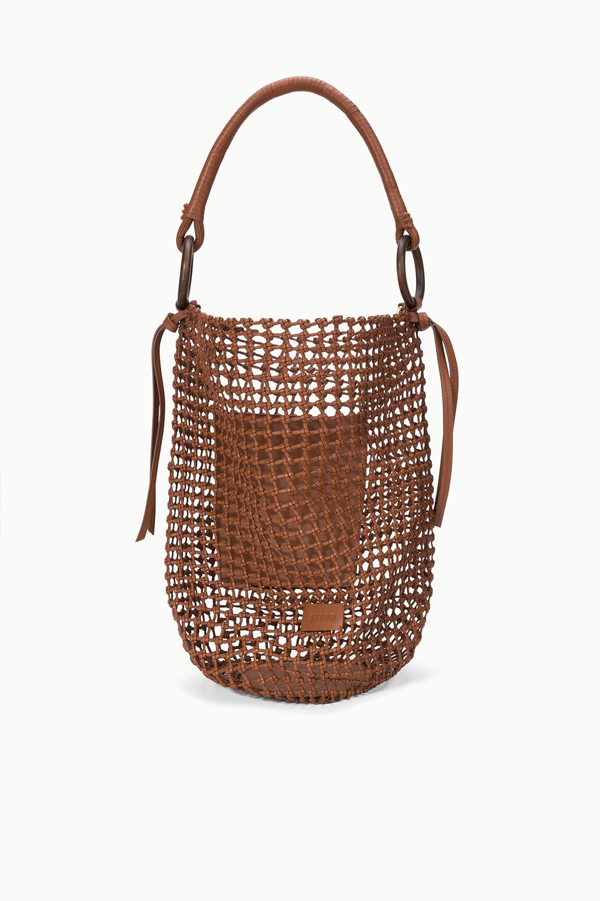 STAUD Sale Del Mar Bucket Bag Tan
