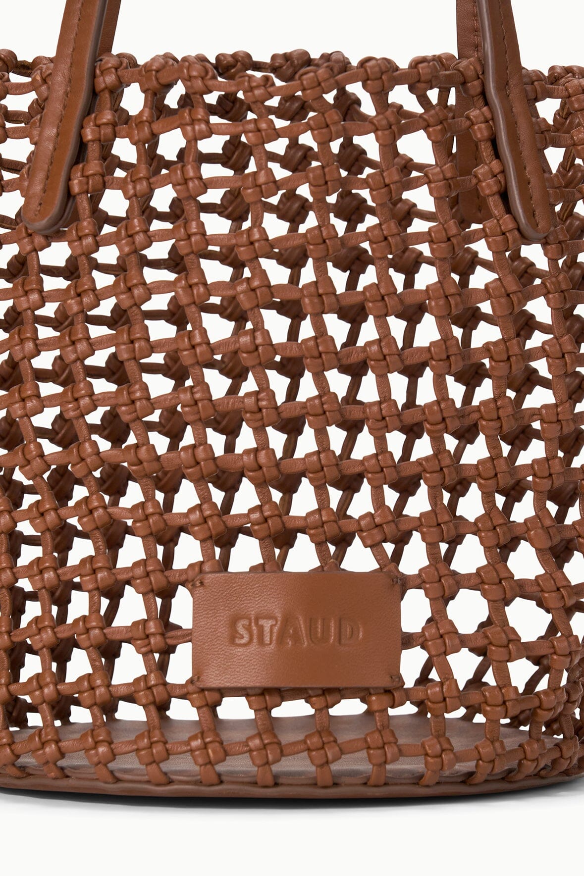 STAUD Sale Caro Bucket Bag Tan