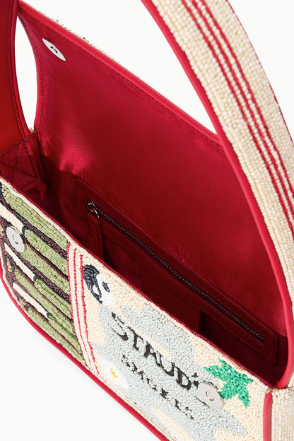STAUD Sale Tommy Beaded Bag California Grown