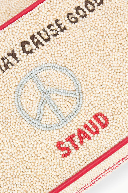 STAUD Sale Tommy Beaded Bag California Grown
