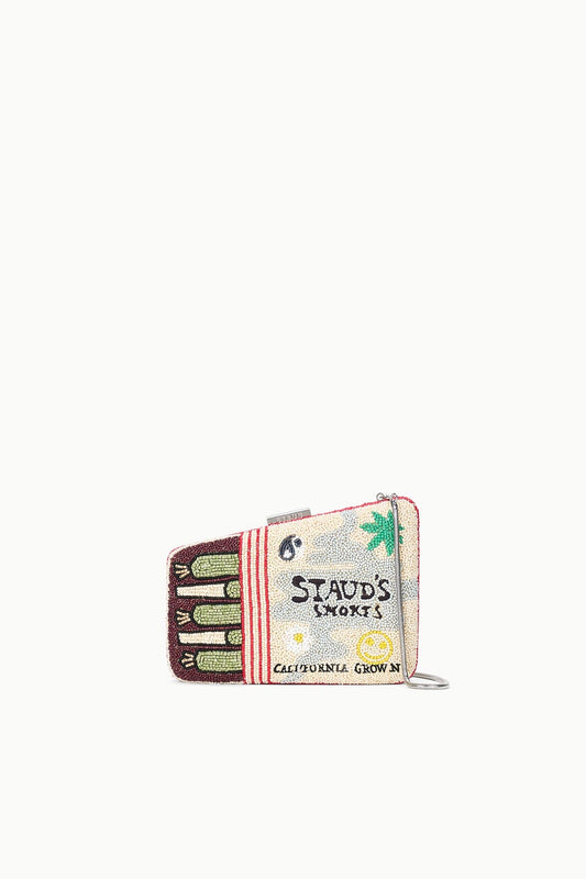 STAUD Sale Carmella Beaded Clutch California Grown