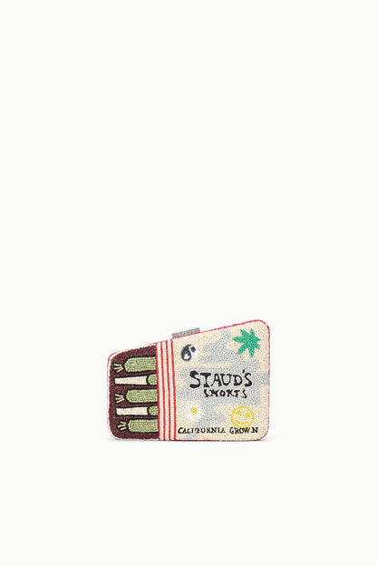 STAUD Sale Carmella Beaded Clutch California Grown