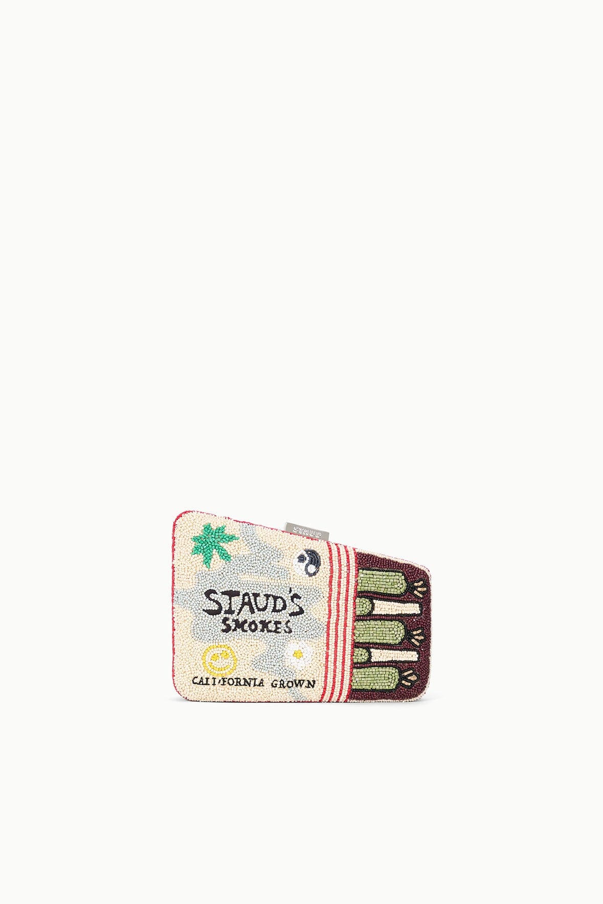 STAUD Sale Carmella Beaded Clutch California Grown