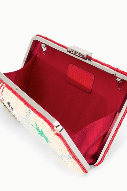 STAUD Sale Carmella Beaded Clutch California Grown