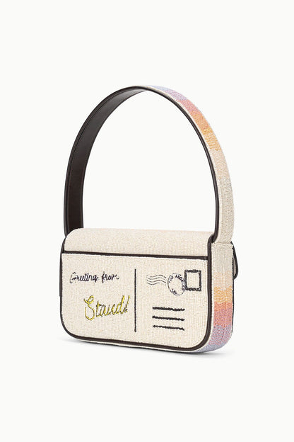 STAUD Sale Tommy Beaded Bag Santa Monica Sunset