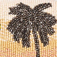 STAUD Sale Tommy Beaded Bag Santa Monica Sunset