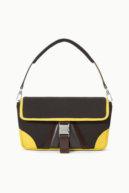 STAUD Sale Tony Shoulder Bag Espresso Lemon